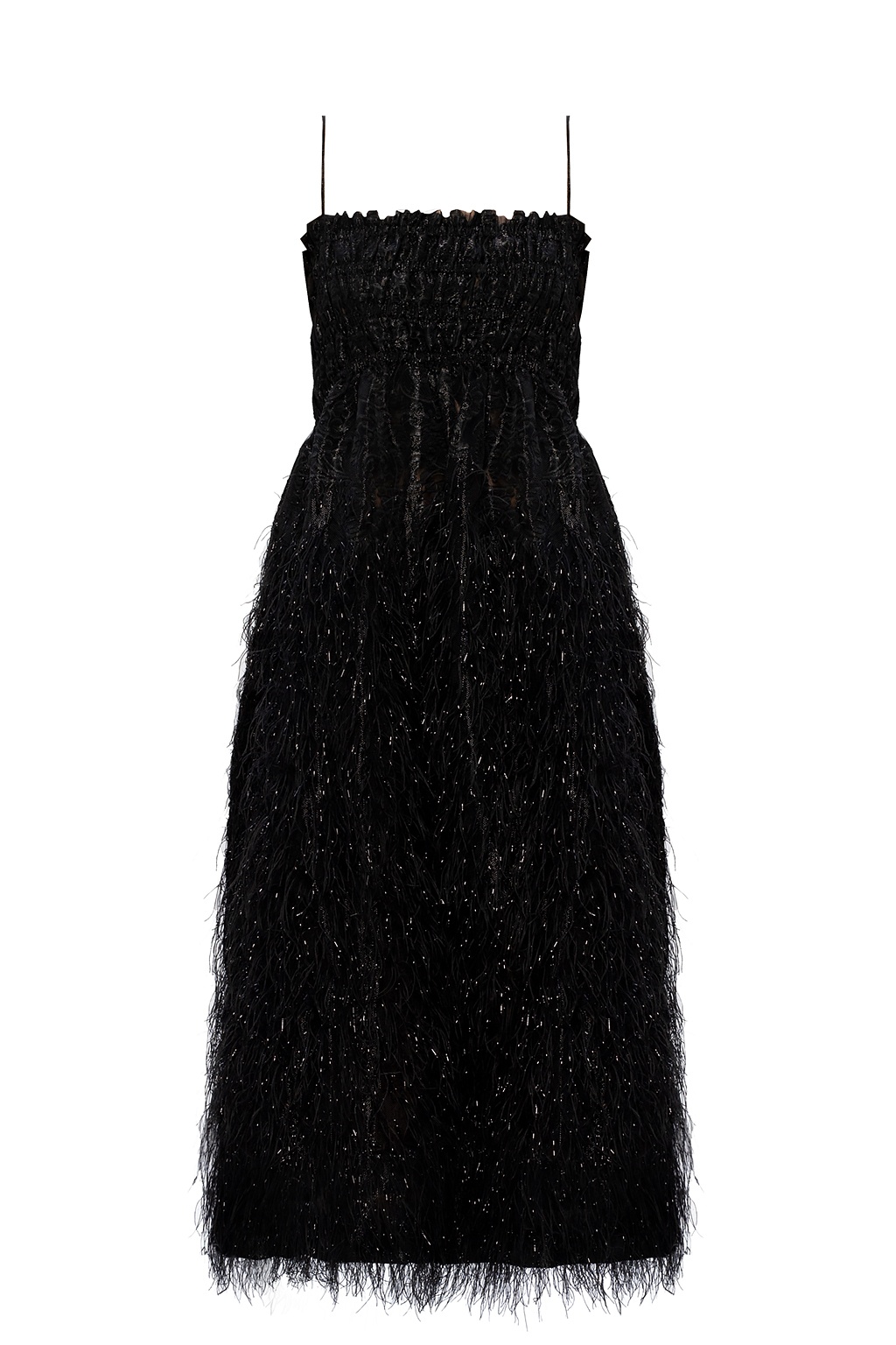 Ganni Fringed Armani dress